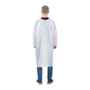 Gemline White LDPE Gown