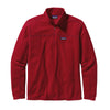 Patagonia Men's Classic Red Micro D Fleece 1/4-Zip