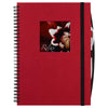 JournalBook Red Frame Square Large Hardcover Notebook