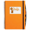JournalBook Orange Frame Rectangle Large Hardcover Notebook
