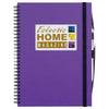JournalBook Purple Frame Rectangle Large Hardcover Notebook