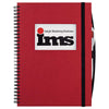 JournalBook Red Frame Rectangle Large Hardcover Notebook