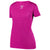 Augusta Sportswear Women's Power Pink Shadow Tonal Heather Short-Sleeve Training T-Shirt