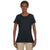 Jerzees Women's Black 5.6 Oz. Dri-Power Active T-Shirt