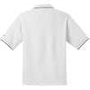 Nike Men's White Dri-FIT Short Sleeve Classic Tipped Polo