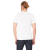 Bella + Canvas Unisex Solid White Triblend Short-Sleeve T-Shirt