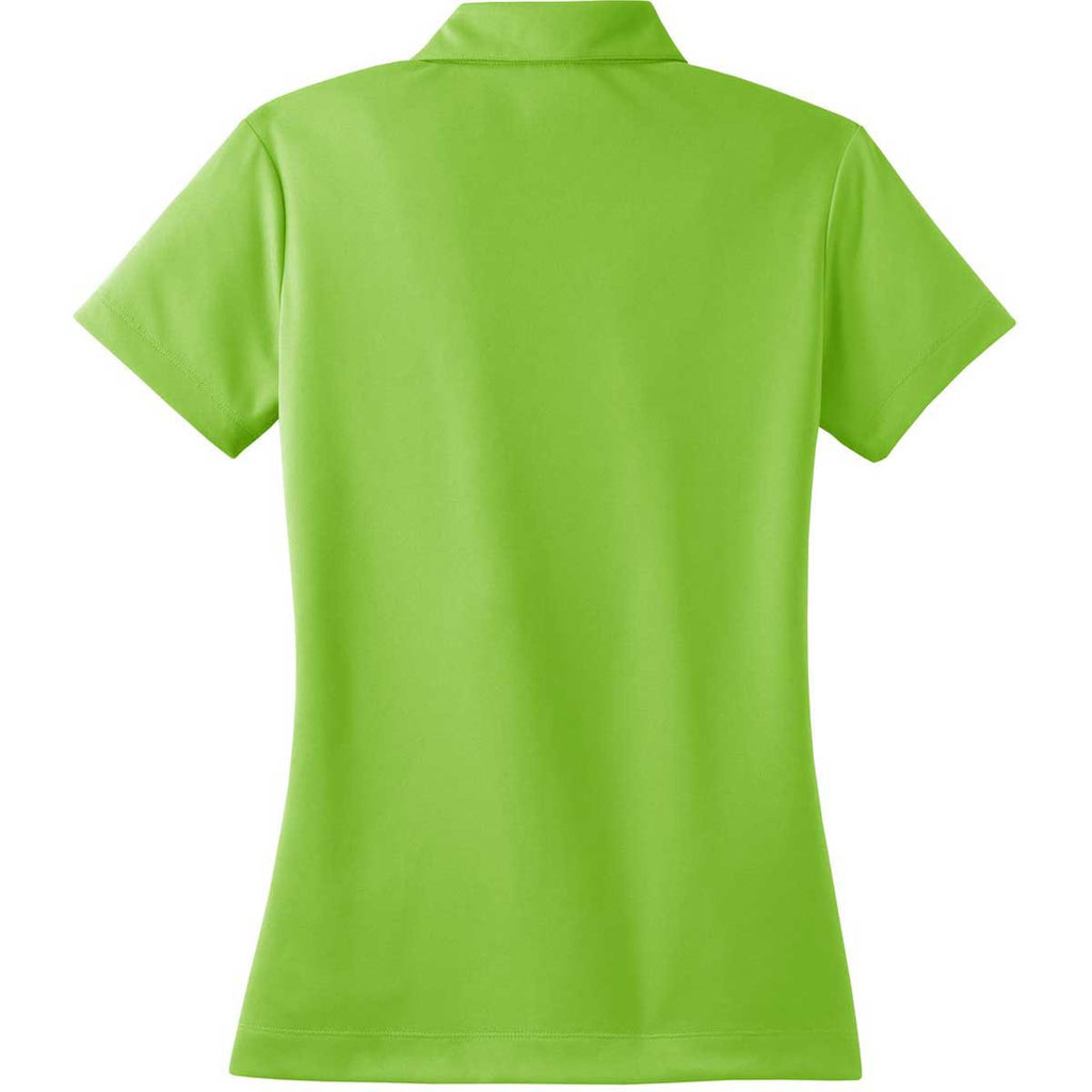 Nike Women's Mean Green Dri-FIT Short Sleeve Micro Pique Polo