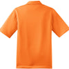 Nike Men's Orange Dri-FIT S/S Pebble Texture Polo