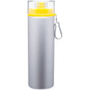 H2Go Yellow Trek-Silver Water bottle 28oz