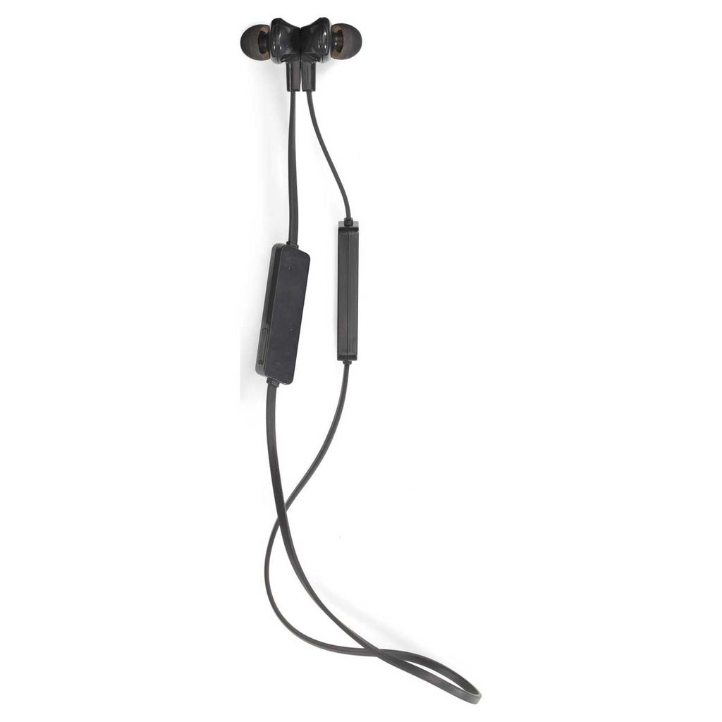 Gemline Black Force Bluetooth Ear Buds with Mic & Volume Control