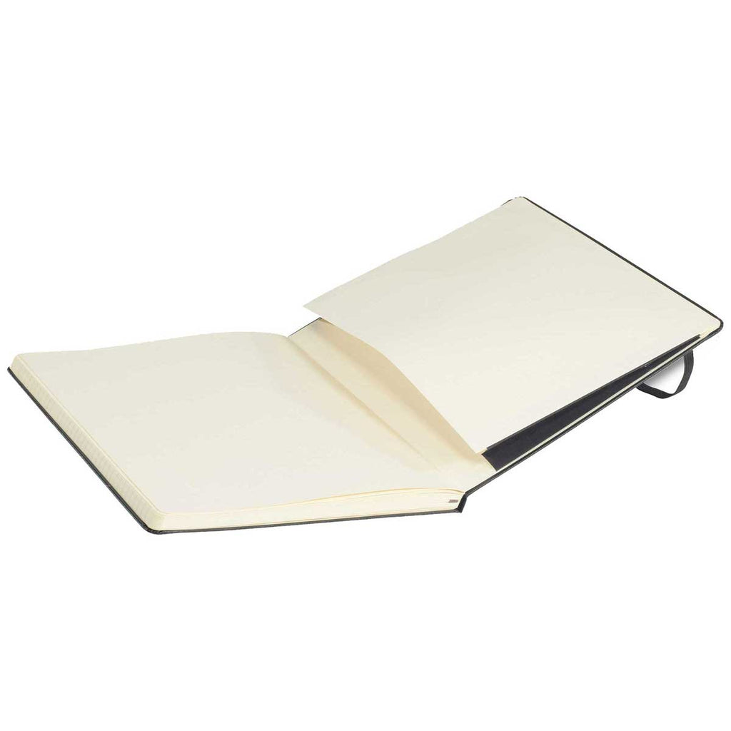 Moleskine Black Hard Cover Professional Ruled XL Notebook (7.5" x 10")