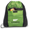 Gemline Apple Green Elite Sport Cinchpack with Insulated Pocket