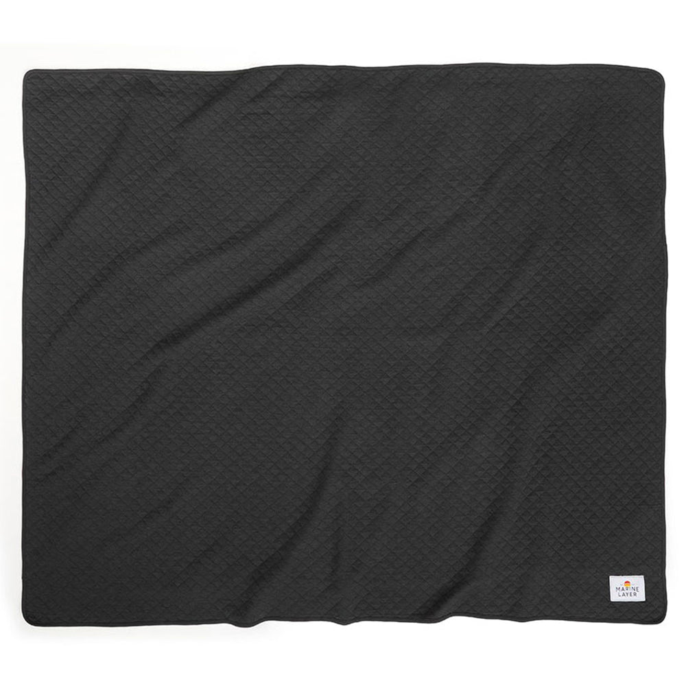 Marine Layer Charcoal Corbet Blanket