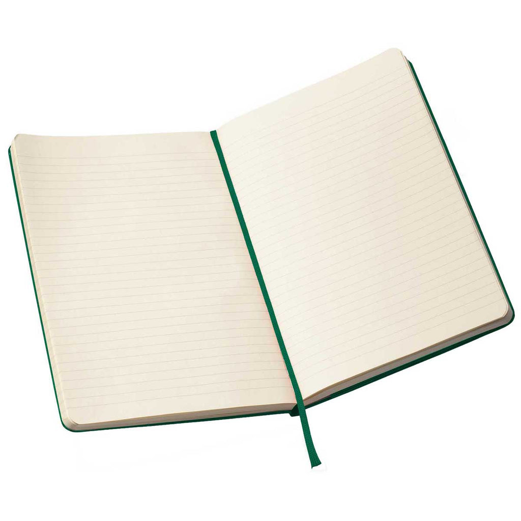 Moleskine Oxide Green Hard Cover Ruled Large Notebook (5" x 8.25")