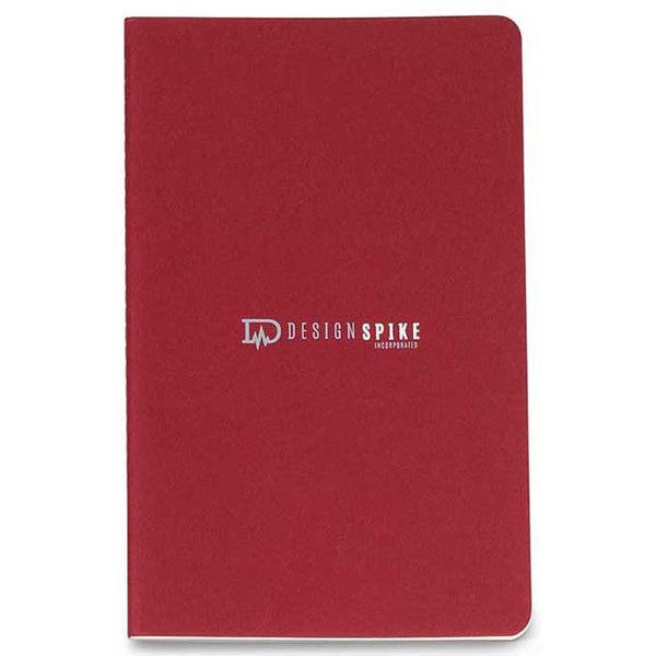 Moleskine Cranberry Red Cahier Ruled Large Journal (5" x 8.25")