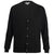 Edwards Men's Black Jersey Knit Acrylic Cardigan With Pockets