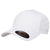 Flexfit White 6-Panel Structured Mid-Profile Cotton Twill Cap