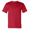 Bayside Men's Red USA-Made Short Sleeve T-Shirt