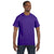 Hanes Men's Purple 6.1 oz. Tagless T-Shirt