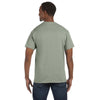 Hanes Men's Stonewash Green 6.1 oz. Tagless T-Shirt