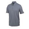 Puma Golf Men's Folkstone Gray Tech Polo - Left Sleeve Logo