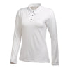 Puma Golf Women's White Long Sleeve Polo