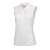 Puma Golf Women's White Tech Sleeveless - Back Right Shoulder