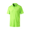 Puma Golf Men's Green Gecko Essential Pounce Golf Polo