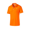 Puma Golf Men's Vibrant Orange Essential Pounce Golf Polo