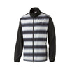 Puma Golf Men's Black Ombre Stripe Golf Jacket