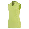 Puma Golf Women's Sharp Green Pounce Sleeveless Golf Polo