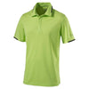 Puma Golf Men's Sharp Green S/S Tailored Snap Golf Polo