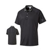 Puma Golf Men's Black Short Sleeve D_Vent Polo Cresting