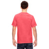 Comfort Colors Men's Neon Red Orange 6.1 oz. Pocket T-Shirt