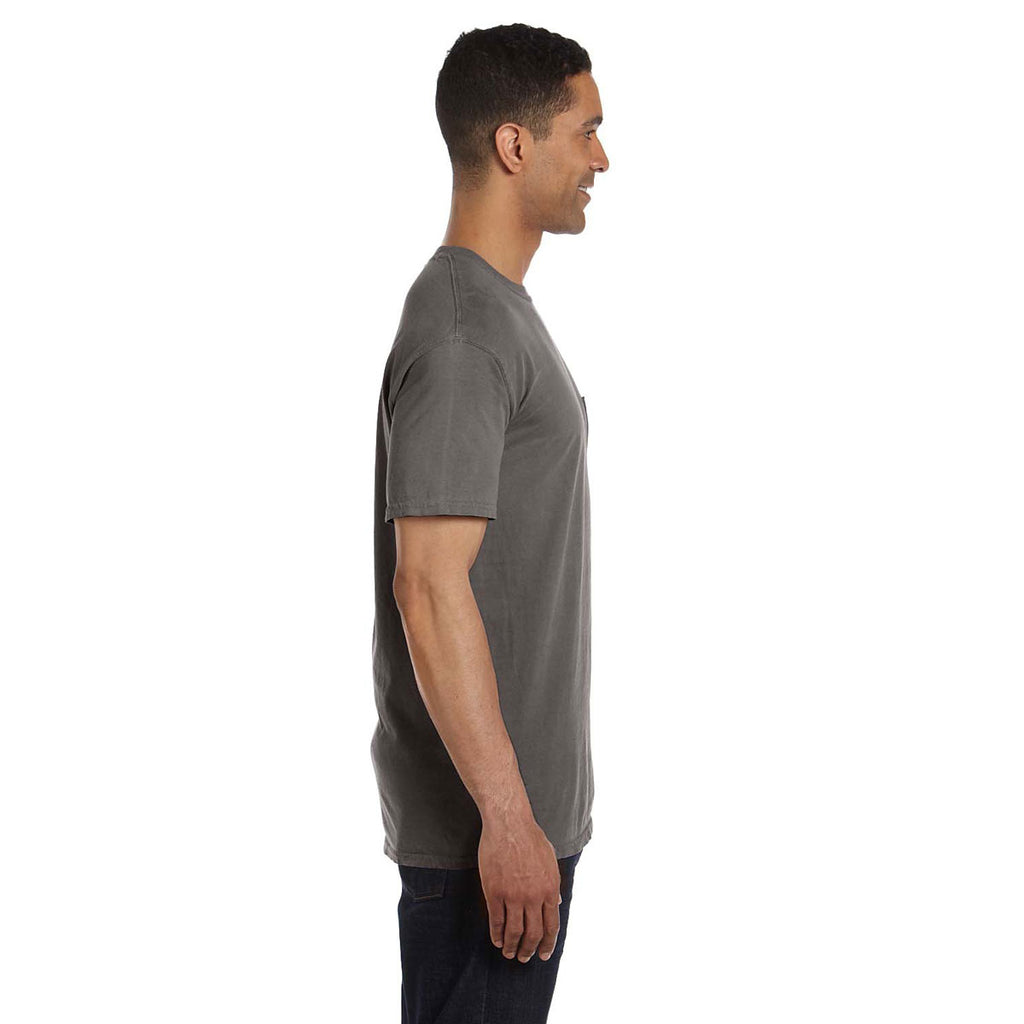 Comfort Colors Men's Pepper 6.1 oz. Pocket T-Shirt