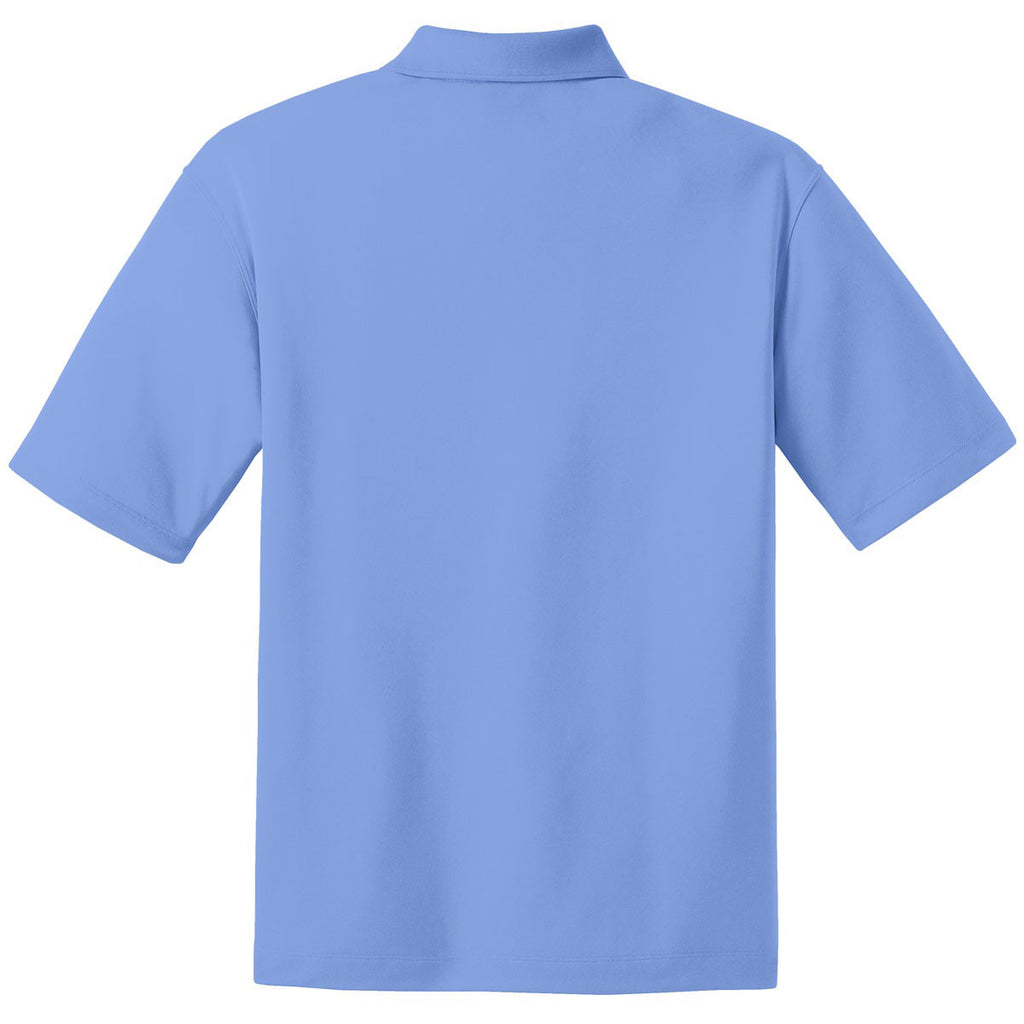 Nike Men's Tall Light Blue Dri-FIT Short Sleeve Micro Pique Polo