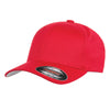 Flexfit Red Youth Wooly 6-Panel Cap