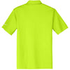 Nike Men's Bright Green Dri-FIT Short Sleeve Vertical Mesh Polo
