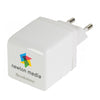 Brookstone White 3.4A Travel USB Charger
