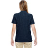 North End Women's Navy Excursion Nomad Performance Waffle Polo