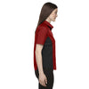 North End Women's Classic Red Fuse Colorblock Twill Shirt