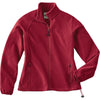 North End Women's Crimson Microfleece Unlined Jacket