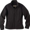 North End Women's' Black Mid-Length Micro Twill Jacket