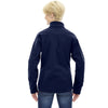 North End Women's' Classic Navy Three-Layer Fleece Bonded Soft Shell Technical Jacket