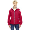 North End Women's Olympic Red Endurance Lightweight Colorblock Jacket