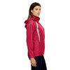 North End Women's Olympic Red Sirius Jacket with Embossed Print
