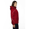 North End Women's Classic Red Angle 3-In-1 Jacket with Bonded Fleece Liner