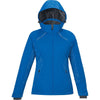 North End Women's Nautical Blue Linear Insulated Jacket with Print