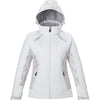 North End Women's Winter White Linear Insulated Jacket with Print