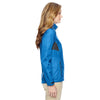 North End Women's Nautical Blue Sustain Lightweight Recycled Polyester Dobby Jacket with Print